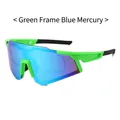Green Frame Blue Mercury