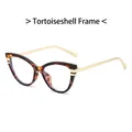 Montatura occhiali gatto con classico motivo tartarugato e stanghette in metallo oro - Montatura Tartarugata