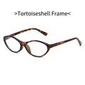Montura per occhiali retrò ultraleggera tartarugata in classica forma cat-eye - Montatura Tartarugata