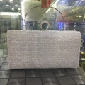 Plata con diamantes de doble cara