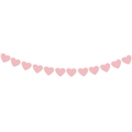 Striscione a cuori rosa per decorazioni di San Valentino e allestimento festivo della casa - Stile Rosa (mys0888-4)