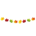 Bunte Ahornblatt Banner Dekoration für Thanksgiving und herbstliche Motto Partys - Ahornblatt Banner (Y-00446-4)