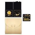 3D Graduation surprise gift box card set with black and gold Congrats Grad theme - Graduation Black Gold Pop-up Box (Y-00367)