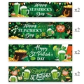 Set di 8 etichette per bottiglie per San Patrizio con birra verde e motivi a trifoglio - Stile del Giorno di San Patrizio (L-00227)