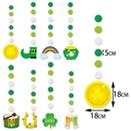 Decorazioni per San Patrizio con trifogli, monete d'oro e portafortuna festivi - 8 Pezzi Per Confezione (Y-00199)