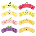 Lot de caissettes et décorations de cupcakes fruits pour fête d'anniversaire - Bordure de Gâteau