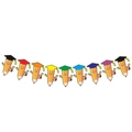 Striscione colorato Preschool Grad con matite e tocchi per decorazioni di classe - Striscione a Cartoni Animati con Matite Colorate (J-0071-2)