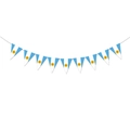 Argentina national flag triangular bunting banners for football themed party decorations - Argentina