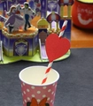 Heart with Straws