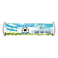 Argentinië 2026 voetbal supporter banner met blauw-witte strepen en handgrepen - Argentinië (Y-00652-2)