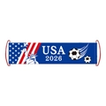 2026 USA Soccer Fan Banner with Statue of Liberty design and red pull rings - USA (Y-00652-7)