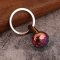 Porte-clés levier de vitesse manuel miniature avec finition électroplaquée colorée - Coloré