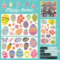 2Pcs Set Painted Eggs Carrot Style (FHJ23007-2pcs)