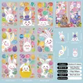 Cartoon Bunny Eggs Butterfly Style (F02)