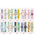 Set di 10 orologi a scatto per bambini con unicorni dinosauri e temi di sirene - Serie di Orologi per Bambini