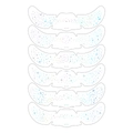 Holographic face tattoo stickers featuring hearts and stars in six diverse patterns - 15cm x 5cm / Holographic Laser Freckles Style A / Holographic Color