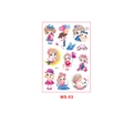 Cute cartoon girls theme waterproof temporary tattoo sticker collection, model MS-03 - Cute Girl Collection (MS-03)