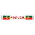 Portugal Nationalmannschaft Fußball Fan Schal mit Flaggenfarben und weißen Quasten - Portugal-Stil