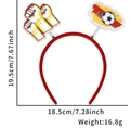 Spain World Cup headband with soccer ball, flag and fist design for football fans - Soccer Tournament Headband / Spain Cheer Style