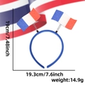French flag headband with springs for World Cup fans and party decoration - France Flag Style