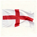 Bandera de Inglaterra Cruz de San Jorge 90x150cm con ojales metálicos para colgar - Estilo Inglaterra