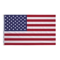 Bandera de EE. UU. 90x150cm de poliéster con estrellas, rayas y dos ojales metálicos - Estados Unidos
