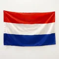 Bandera nacional de los Países Bajos de poliéster duradero para la Copa del Mundo - Estilo Países Bajos