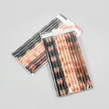 Rugby themed wooden pencils with red erasers in clear bags for school students - Rugby Style (Style 3) / HB