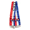 Croatia national football team fan scarf with red, white, blue stripes and tassels - Croatia