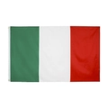 National Italy flag for 2026 World Cup with vertical green white red stripes and grommets - Italy Style / 90x150cm
