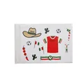 Set d'autocollants Mexique 2026 pour fête de foot avec sombreros, cactus et maillot - Thème Mexique (MÉXICO)