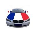 France flag color car hood and rearview mirror sticker set for World Cup fans - France Car Engine Hood Cover 110x150cm
