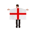 Cape drapeau Angleterre Croix de Saint-Georges pour supporters de football - Drapeau Châle