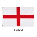 Standard 90x150cm England St George's Cross polyester flag with durable metal grommets - England Style