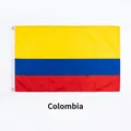 Standard 90x150cm Colombia flag made of polyester with brass grommets for hanging - Colombia