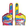 Ecuador themed yellow EVA foam cheering fingers for 2026 World Cup soccer fans - Ecuador (Yellow Blue Red Flag Soccer Flame)