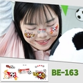 Soccer temporary tattoos with Goal text and football motifs for world cup fans - Ticket & Whistle (BE-163)