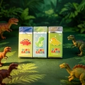 Set de 3 borradores de dinosaurios creativos para niños con dibujos animados coloridos - Dinosaurio