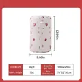 White cylinder laundry bag with cute dog and apple print for washing machine use - Apple Puppy (cylinder 22*33cm)