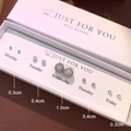 S925 silver stud earrings set for a week featuring round studs and heart designs - Full Rhinestone Ball Mixed Set (NS911-11) / 5 Pairs/Pack / Silver