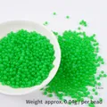 Miniature green taro balls 0.4cm resin beads for DIY dessert crafts and dollhouse toys - 0.4cm / Green