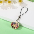 Metal keychain for US 250th Anniversary with Statue of Liberty and 1776-2026 design - Statue of Liberty & Stars and Stripes Style(XSWX9208-1)
