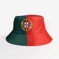 Reversible 2026 World Cup bucket hat with Portugal flag colors and emblem design - M (56-58cm) / Portugal Style