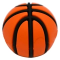 3D-Basketball-Anhänger aus PVC-Weichgummi mit realistischer Textur für Zubehör - Basketball