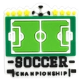 Green soccer field theme PVC shoe charm featuring champion text and star detail - CHAMPIONSHIP Soccer Field (12)