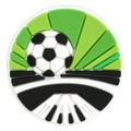 DIY soccer ball PVC charm with green rays for shoe decorations and phone cases - Radial Soccer Pattern (17)