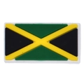 Jamaica flag pattern PVC soft glue charm accessory for phone cases and DIY crafts - Jamaica Rectangular Style (22)