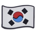 South Korean flag PVC charm accessory for DIY bags and phone cases with high detail - South Korea Flag Style (15)