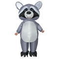 Funny inflatable raccoon costume for adult parties and Halloween dress up events - Raccoon / One Size