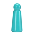 Minimalist lake green stainless steel vacuum flask with creative round spherical cap - 500ml / Green